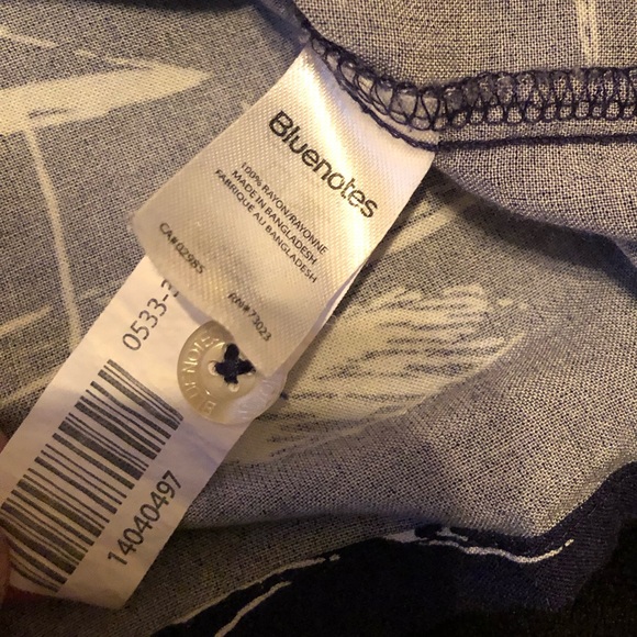 Bluenotes womens button up shirt - Picture 3 of 4